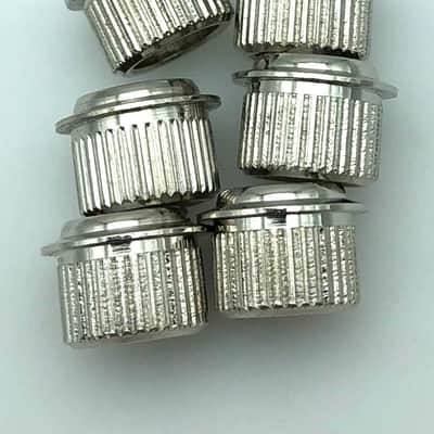 Deluxe Style Tuner Bushings Nickel image 3