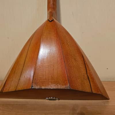 Balalayka Folk Instrument Hand Painted Ukrainian 6 String Village Balalaika image 5