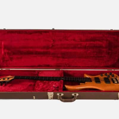 Electric Bass Guitar Hard Case – Brown Vinyl, Plush Interior, Pro-Level Protection image 6