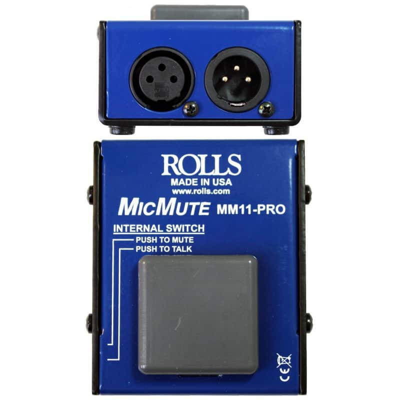 Rolls MM11 Pro MicMute Switchable Microphone Switch image 1