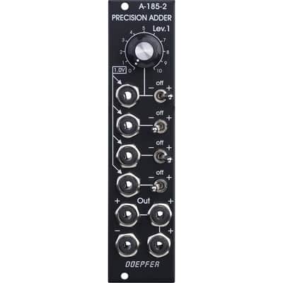 Doepfer A-185-2V Eurorack Precision Adder Module (Black) image 1