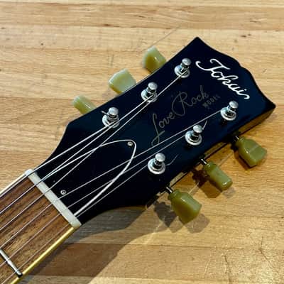 Tokai LS129 BB 2018 - Basic Black + Duesenberg LP Trem image 4
