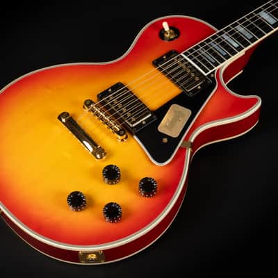 2013 Gibson Custom Shop Les Paul Custom - Heritage Cherry Sunburst | USA Long Neck Tenon 490R / 498T Humbucker Pickups 4.4kg | CoA OHSC image 6