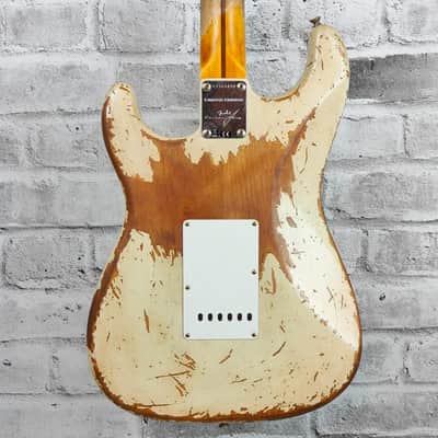 Fender Custom Shop Limited Edition 1956 Stratocaster Super Heavy Relic, Aged India Ivory image 6