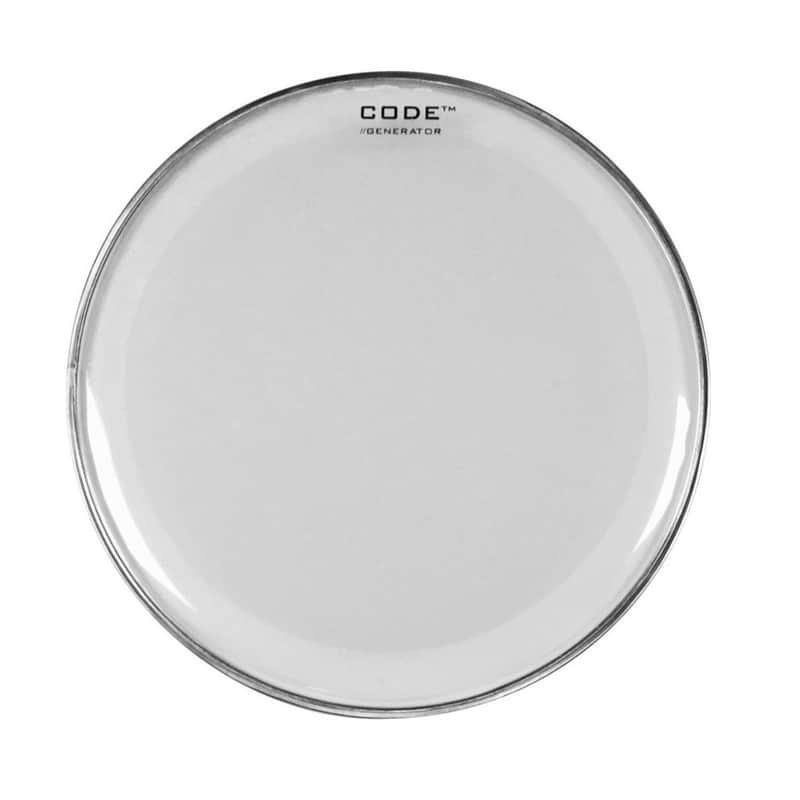 Code Code Generator Drum Head, Clear, 12″ Clear, 12″,