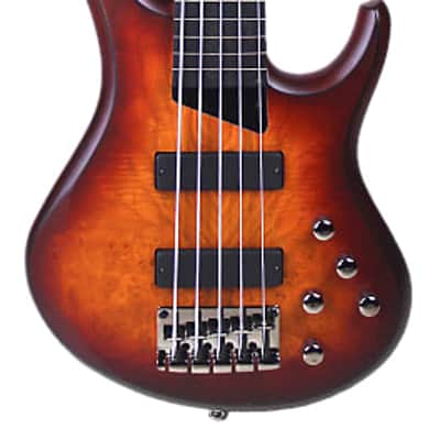 Penta Systems Penta Bass 5-String Fretless Blue Sparkle Finish