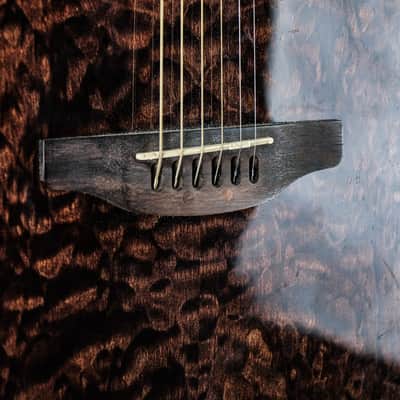 2020s Ovation CE48P-TGE Elite Plus Celebrity Exotic Super Shallow dark tiger eye image 5