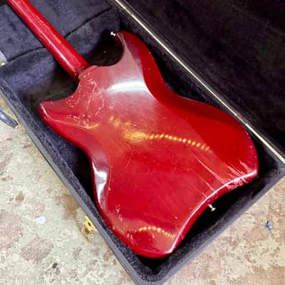 Guild Polara S-50 electric guitar 1964 - Cherry original vintage USA image 9
