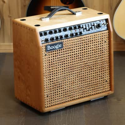 Mesa Boogie MK IV Maple Cabinet + Wicker Grill Combo Guitar Amp image 7