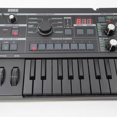[SALE Ends Aug 12] KORG microKORG BKBK Limited All Black Edition Analog Modeling Synthesizer w/ PSU, Mic image 3