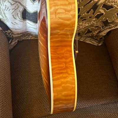 McKerrihan Monk - Master Luthier Handbuilt 16” Archtop - No F-Holes - Carved Spruce Top - Quilted Maple Back+Sides w/OHSC image 10