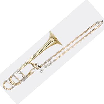 Blessing Tenor Trombone, .547" Bore, Open Wrap, F Rotor, Yellow Brass Bell image 1