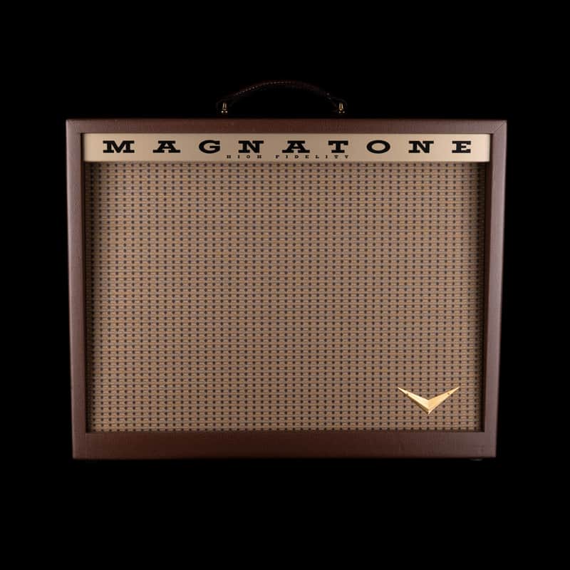 Pre Owned Magnatone Mono Twilighter Guitar Amp Combo With Footswitch and Cover image 1