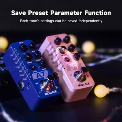 MOOER D7 Delay Guitar Pedal with 6 Different Delay Tape And 150s Looper Recording (Price includes the import duty for US buyer) image 6