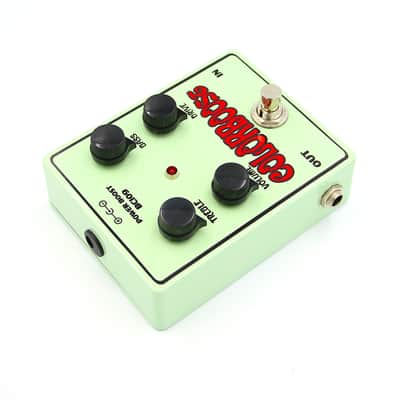 1/1 Limited Edition BC109C 18v or 9V  ColorBoost - Power Boost Gilmour Tone Handmade Point to Point Guitar Pedal Mint Green image 6