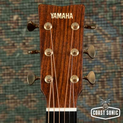 2008 Yamaha Custom Shop LL-26 ARE Acoustic Guitar made in Japan with hard case image 11