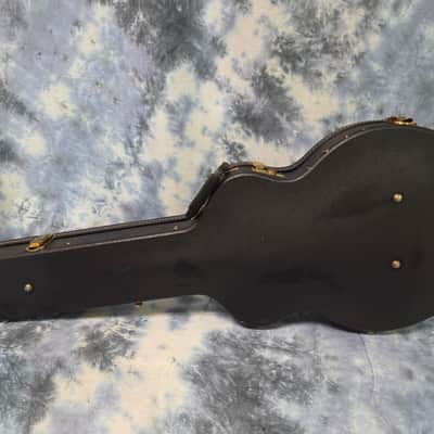 Vintage 1973 Gibson ES335 330 345 Black RED Plush Hard Shell Electric Guitar Case #3 image 4