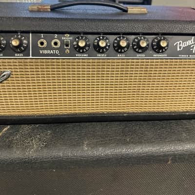 Fender Bandmaster 40-Watt 2-Channel Guitar Amp Head 1963 - 1967 - Black Panel image 4