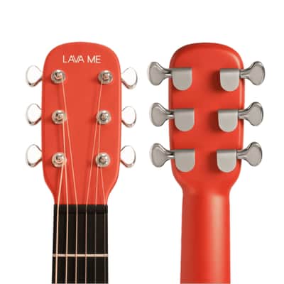Refurbished LAVA ME 3 Carbon Fiber Guitar 36Inch Red image 4