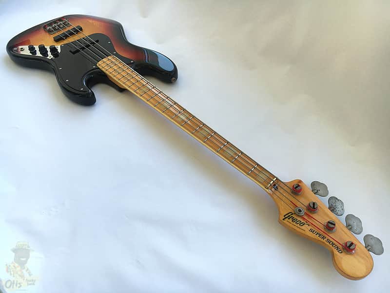 1980 Greco Super Sound JB600 Jazz Bass | Reverb