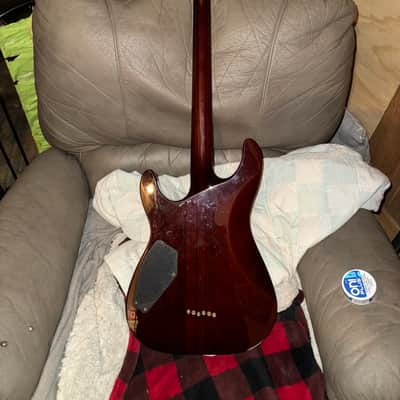 2005 Schecter C-1 Classic,Vine of Life, Antique Amber, Upgraded DiMarzio Evolutions image 7