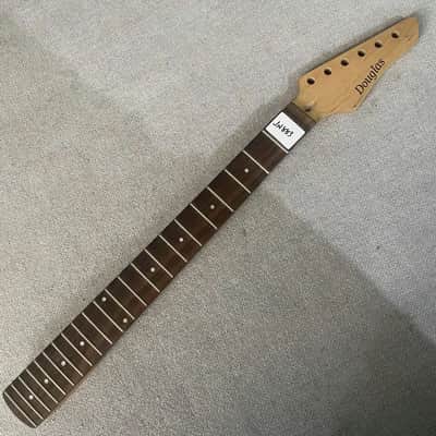 Maple Wood Guitar Neck, 22 Frets Rosewood Fingerboard image 1