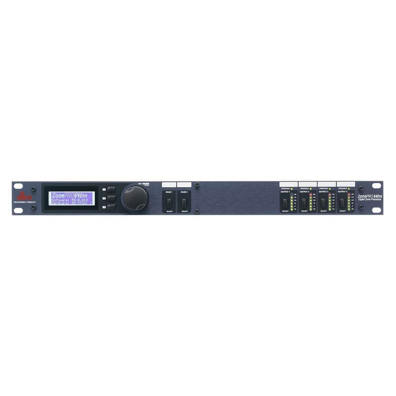 dbx ZonePRO 640m 6x4 Digital Zone Processor with Link Bus image 1