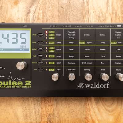 Waldorf Pulse 2 Analog Synthesizer Module 2013 - Present - Black