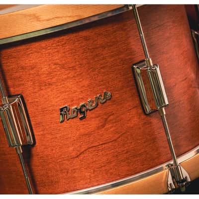 Rogers TWR-0318HX-SRM Tower 3pc 18x14/12x8/14x14 Satin Red Mahogany w/Wood Hoop image 6
