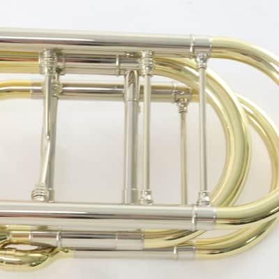 S.E. Shires Q-Series Bass Trombone with Dual Axial Flow Valve SN Q12782 SUPERB image 9