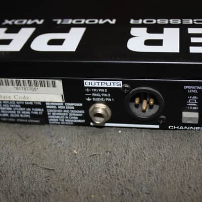 Behringer MDX 2200 Compressor/ Limiter image 6