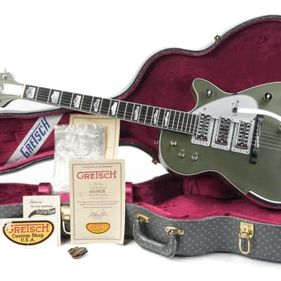 Gretsch Custom Shop G6134 CS Olive Drab Penguin Masterbuilt Stephen Stern 2020 image 3
