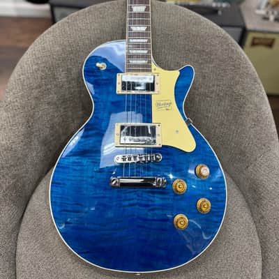Heritage Guitars H-150 STD Collection - 2023 - LIMITED FINISH Washed Blue NEW (Authorized Dealer) image 4