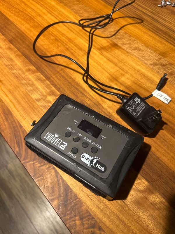 Chauvet D-FI Hub Wireless DMX Light Transceiver 2010s - Black imagen 1