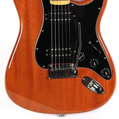 Fender MOD Shop Custom Stratocaster Strat Mahogany Electric Guitar w/ OHSC image 1