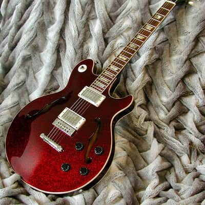 Gibson Les Paul Signature Early 70s custom restoration Ruby Sparkle image 2