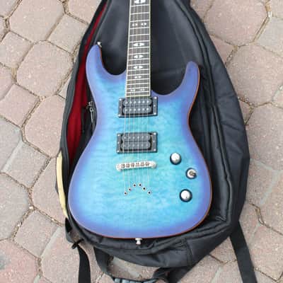 Dean Vendetta 4.0 Translucent Blue Quilted Top Guitar John Petrucci Liquifier Dimarzio Pickups! image 2