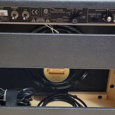 Fender Tone Master Princeton Reverb 12-Watt 1x10" Guitar Combo 2022 - Present - Black image 3