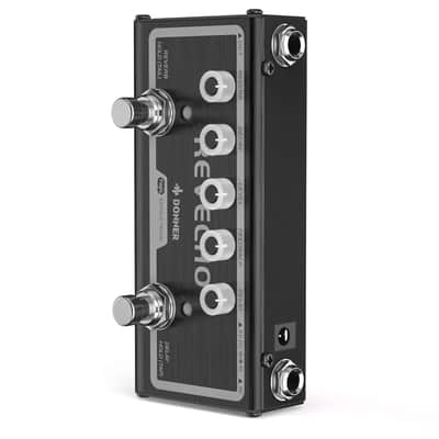 Donner Reverb Delay Pedal 2 in 1 Effects for Electric Guitar, Pedalboards image 5