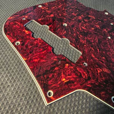 Fender Jazz Bass Pickguard 1966–1973 CBS Era NOS Genuine USA Tortoise image 3