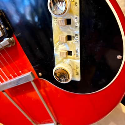 Hofner Colorama III 1961 - 1962 - Red image 8