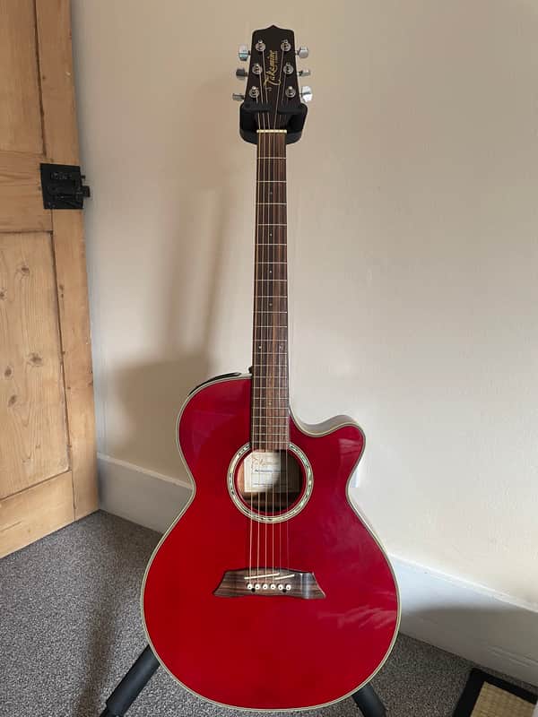Takamine EG560c Mid-2000s - Red image 1
