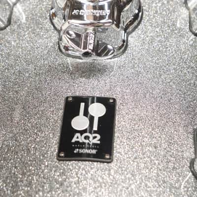 Sonor 3pc Martini Drum Kit Set Titanium Quartz 14/13/8" image 16