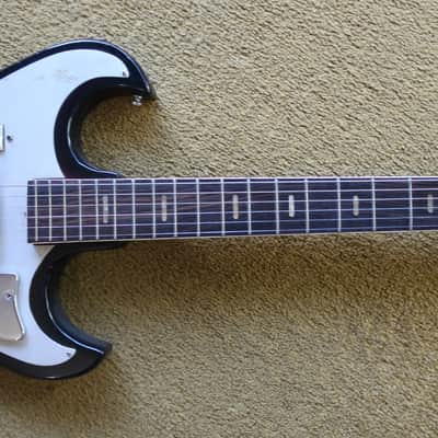 Vintage 1960s Teisco Kawai Wine Red Guitar MIJ Blues Machine Ry Cooder Hound Dog Taylor 2 PU Rare 24.5 scale image 8