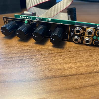 After Later Audio Pique (uPeaks) Micro Mutable Instruments Peaks Eurorack Module - Black/Gold 2021 image 4