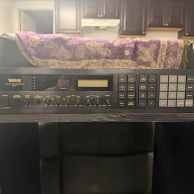 Yamaha REV 7 Digital Reverberator 1980s - Black