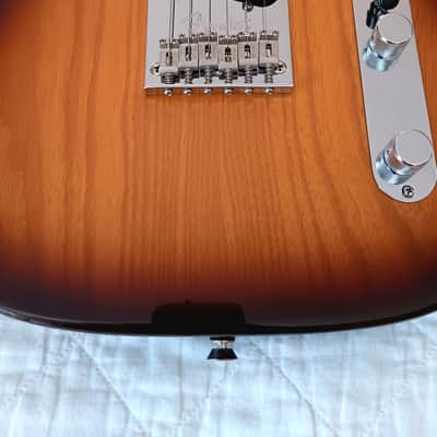 Rare Fender American Standard Telecaster Gorgeous Ash with Figured Neck 2016 - Cognac Burst (Twisted Tele - w/Case) image 13