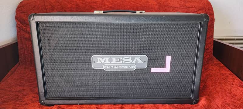 Mesa Boogie Rectifier 120-Watt 2x12" Horizontal Guitar Speaker Cabinet 2010s - Various image 1