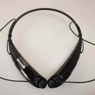LG HBS-750 Tone Pro Headset Bluetooth 3.0 Black In-Ear Behind-The-Neck Headphone image 2