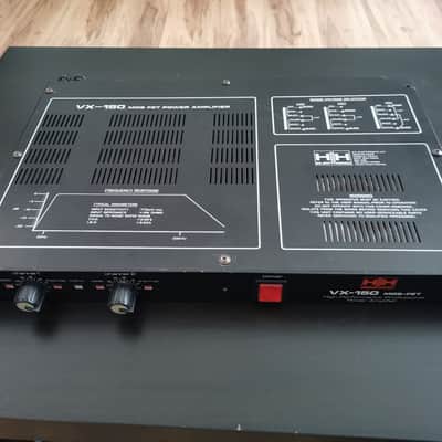 HH electronic パワーアンプ VX-200 MOS-FET HH Electronics MOS-FET VX-150 2 Channel Power Amplifier | Reverb